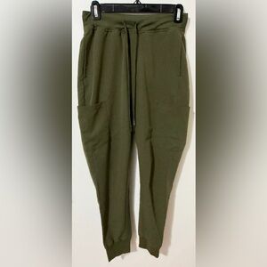 Mandala Scrub Pants Olive Green Size XS Jogger Stretch Drawstring Medical